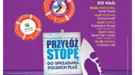 Bosa stopą na polskich plażach! Styl życia, LIFESTYLE - Posprzątajcie z nami polskie plaże! Od 20 czerwca ściągamy buty i bosą stopą, kolejny już raz wraz z Barefoot Projekt Czysta Plaża wyruszamy w Polskę sprzątać plaże. Porządki robimy w całym kraju.