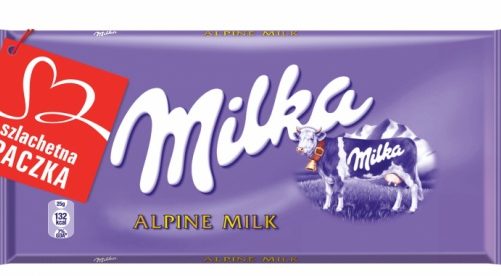 Milka wspiera SZLACHETNĄ PACZKĘ