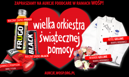 FoodCare zagra z Jurkiem Owsiakiem