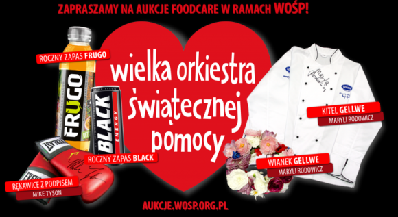 FoodCare zagra z Jurkiem Owsiakiem