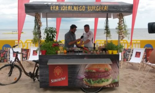 Plażowe menu od Sokołowa w Mielnie