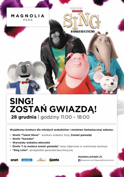 Magnolia Park odkryje wokalne talenty Styl życia, LIFESTYLE - Konkurs wokalny dla dzieci, okładkowe sesje zdjęciowe, warsztaty muzyczno-aktorskie, a także długa limuzyna gwiazd. Środa (28 grudnia) w największej galerii handlowej na Dolnym Śląsku obfitować będzie w wiele atrakcji dla najmłodszych. Początek o godz. 11.00. Wstęp wolny.