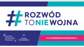 #RozwódToNieWojna Styl życia, LIFESTYLE - 3 kwietnia Centrum Porozumień Prawnych rozpoczęło ogólnopolską kampanię „ROZWÓD TO NIE WOJNA”. Jest to pierwsza tego typu kampania związana z problematyką rozwodową, przedstawiająca fachową ekspertyzę tego coraz bardziej powszechnego w Polsce zjawiska społecznego.