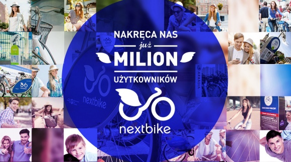 Jest Nas Milion! Styl życia, LIFESTYLE - Rowerowa społeczność Nextbike Polska liczy już milion osób! W samej Warszawie, w systemie Veturilo, zarejestrowanych jest już 500 000 osób!