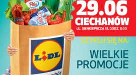 OTWARCIE PIERWSZEGO SKLEPU LIDL W CIECHANOWIE Styl życia, LIFESTYLE - Już 29 czerwca o godzinie 8:00 przy ul. Sienkiewicza 51 otwarty zostanie pierwszy sklep sieci Lidl w Ciechanowie.