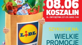 OTWARCIE NOWEGO SKLEPU LIDL W KOSZALINIE