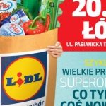NOWY SKLEP LIDL W ŁODZI
