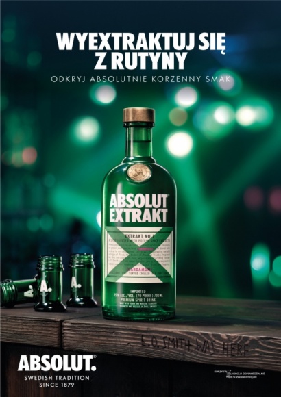 Nowość Absolut Extrakt – tajemniczy składnik i kardamon Styl życia, LIFESTYLE - Szukając nietuzinkowego smaku oraz ceniąc efekt zaskoczenia warto sięgnąć po nowość: Absolut Extrakt. To połączenie unikalności szwedzkiej ikony destylacji z ciepłym, pikantnym smakiem zielonego kardamonu. Ale to nie wszystko. Ta propozycja skrywa dużo więcej...
