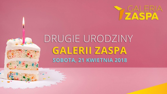 Galeria Zaspa zaprasza na drugie urodziny
