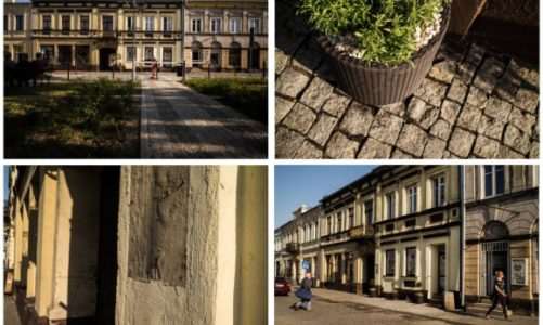 Kamienica w śródmieściu wyczyszczona – Brzeziny pięknieją w oczach