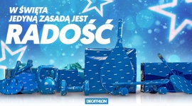 Sportowi Mikołajowie na start! Styl życia, LIFESTYLE - Ponownie głowisz się nad prezentami dla swoich bliskich? Nie ma takiej potrzeby! Wszystkie podarunki, które na pewno sprawią radość twojej rodzinie i przyjaciołom, znajdziesz w jednym miejscu – sieci sklepów Decathlon!