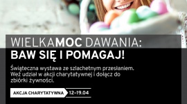 WielkaMOC dawania, czyli Galeria Krakowska dla potrzebujących Styl życia, LIFESTYLE - W dniach 12-19 kwietnia w Galerii Krakowskiej podczas akcji charytatywnej „WielkaMOC dawania” każdy będzie mógł wesprzeć najbardziej potrzebujących mieszkańców miasta.