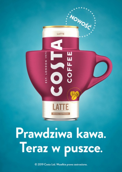 Costa Coffee jest… Ready-to-Drink! Styl życia, LIFESTYLE - Miłośnicy letnich podróży, którzy uwielbiają smak mrożonej kawy, mogą odetchnąć z ulgą! Costa Coffee wprowadziła do swojej oferty nowy produkt Ready to-Drink. To prawdziwa kawa zamknięta w puszce, która orzeźwia i naturalnie pobudza.