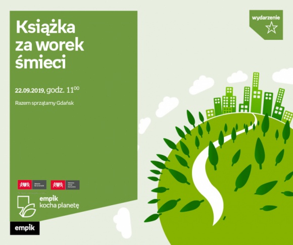 Książka za worek śmieci | Razem sprzątamy Gdańsk Styl życia, LIFESTYLE - Książka za worek śmieci