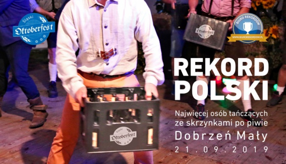 Podczas Śląskiego Oktoberfestu będą ustanawiać Rekord Polski w Krattenwals Styl życia, LIFESTYLE - Weź udział w II edycji Śląskiego Oktoberfestu i baw się doskonale razem z innymi uczestnikami. Pomóż ustanowić Rekord Polski na najwięcej osób tańczących ze skrzynkami piwa.