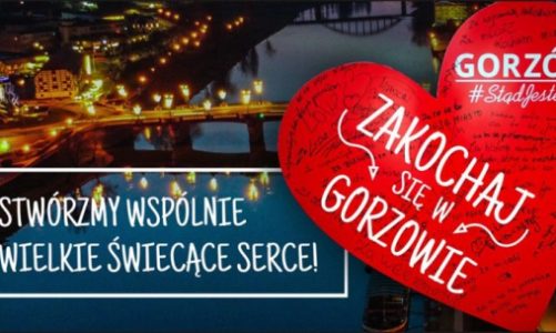 Największe świecące serce z ludzi powstanie w Gorzowie i ustanowi Rekord Polski
