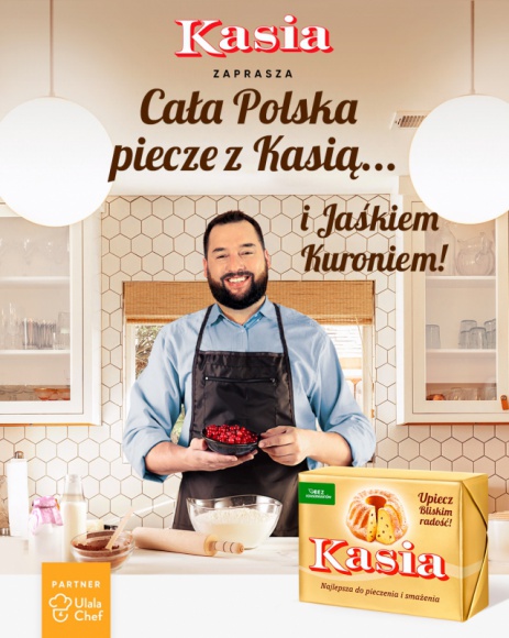 Cała Polska piecze z Kasią... i Jaśkiem Kuroniem!_WARSZTATY ONLINE 17.05 Styl życia, LIFESTYLE - Zaproszenie na warsztaty pieczenia online: 17 maja 2020 r., godz. 14
