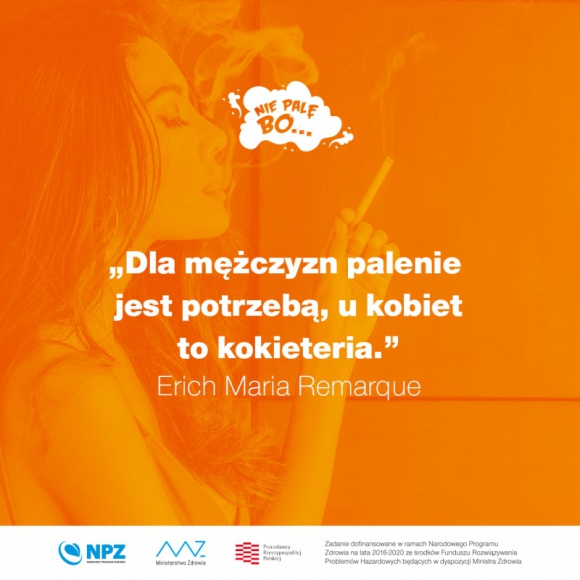 Palenie u kobiet to kokieteria? Styl życia, LIFESTYLE - Podobno to Ewa namówiła Adama do ugryzienia jabłka – ale z paleniem było dokładnie odwrotnie.