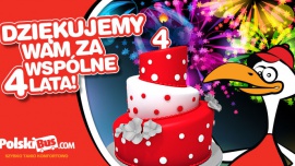 Dziękujemy Wam za wspólne 4 lata z PolskiBus.com! Zobacz nasz urodzinowy film i