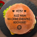 NAJBARDZIEJ ROMANTYCZNY BURGER CZYLI HEINZ X BOBBY BURGER = ♥