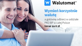 Nowości na urodziny serwisu wymiany walut. Euro w gotówce. Prosto z Internetu